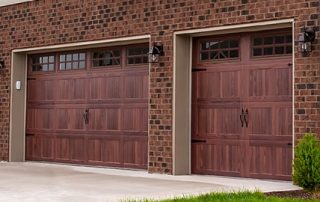 carriage house stamped short panel accents